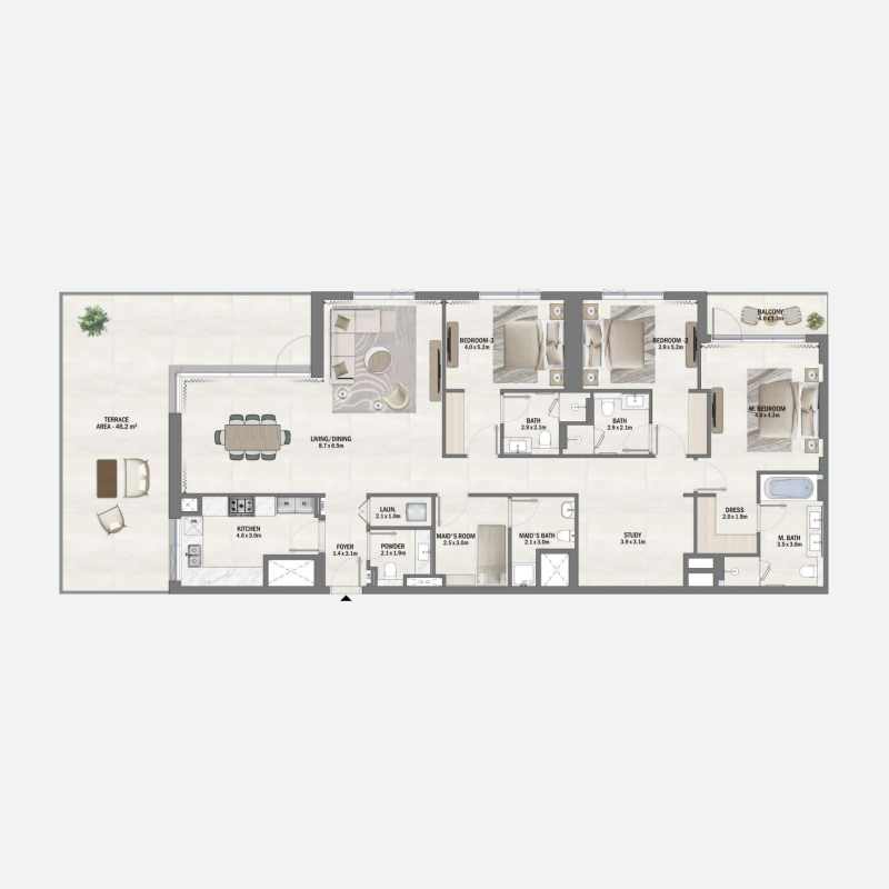 Apartments plan