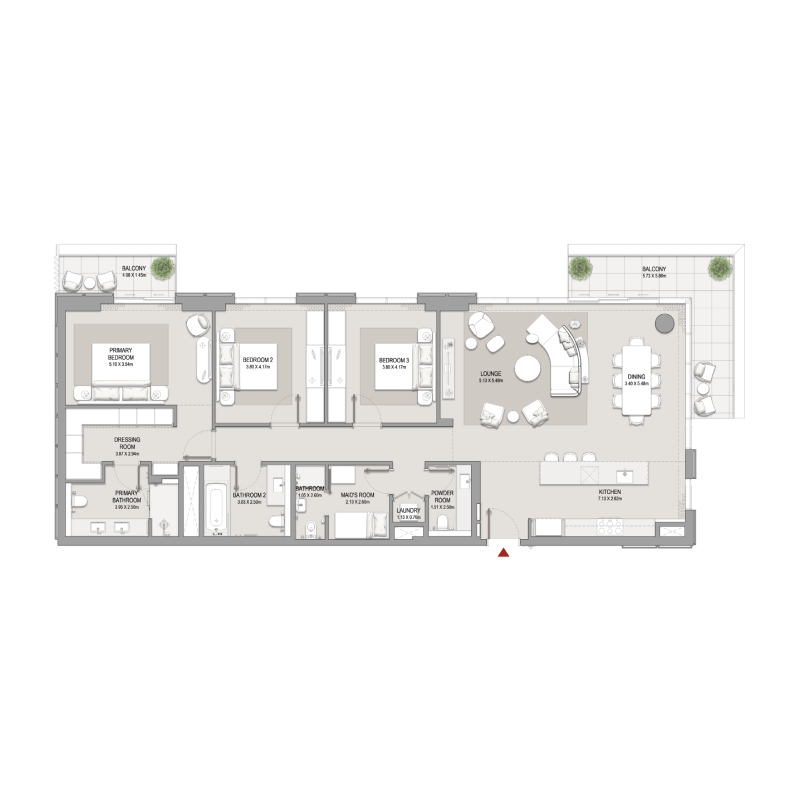 Apartments plan
