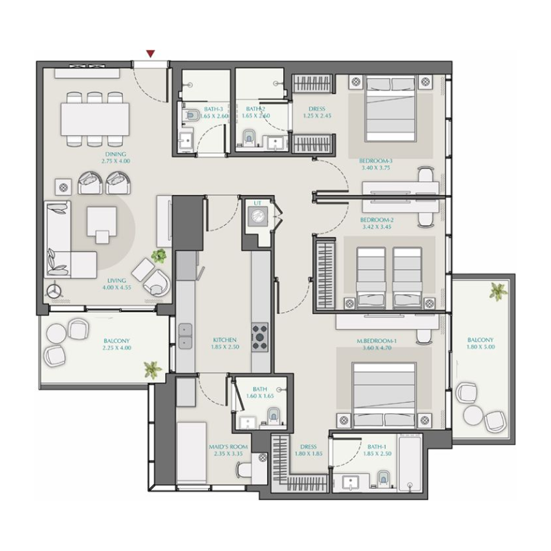 Apartments plan