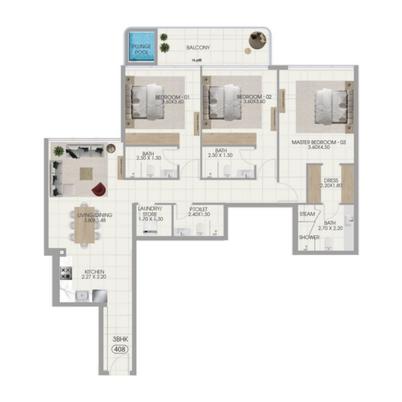 Apartments plan
