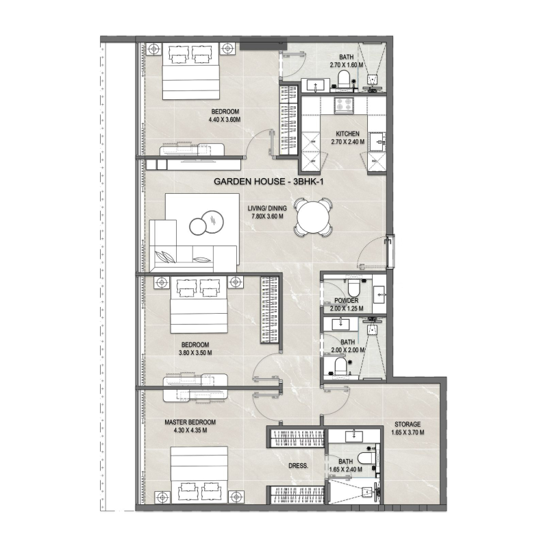 Apartments plan
