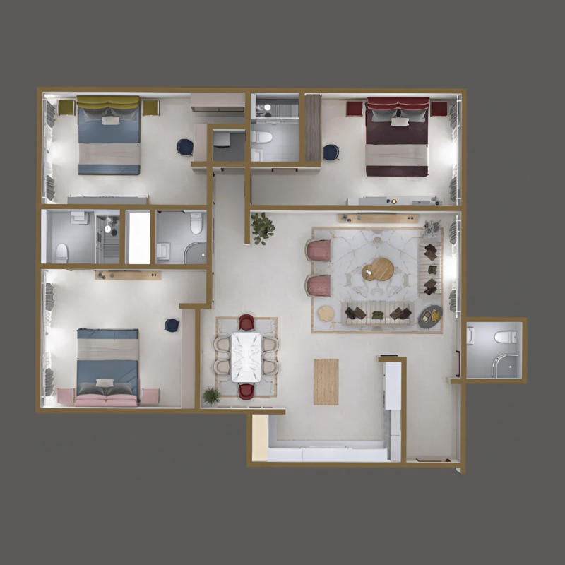 Apartments plan