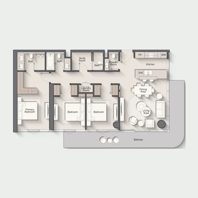 Apartments plan