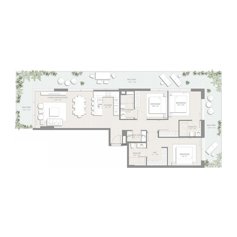 Apartments plan