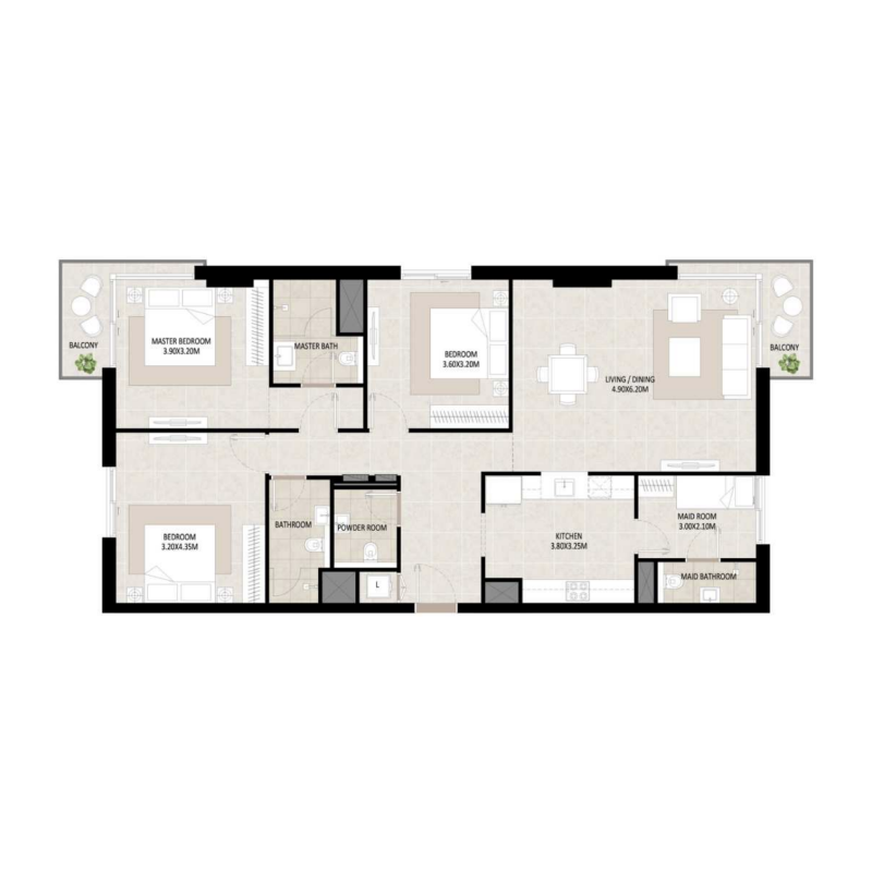 Apartments plan