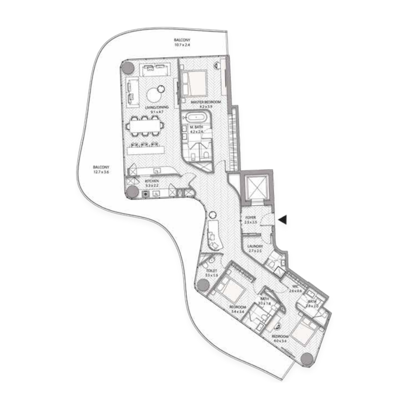 Apartments plan