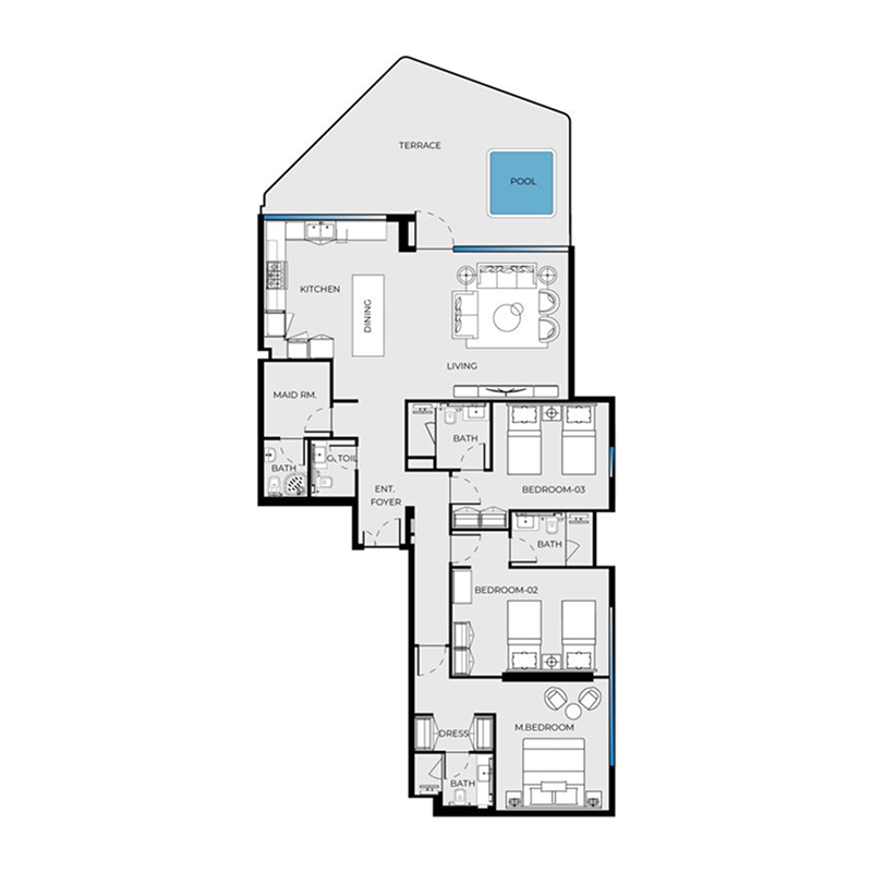 Apartments plan