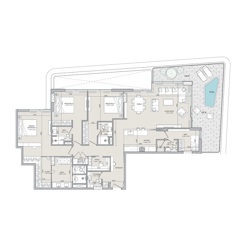 Apartments plan