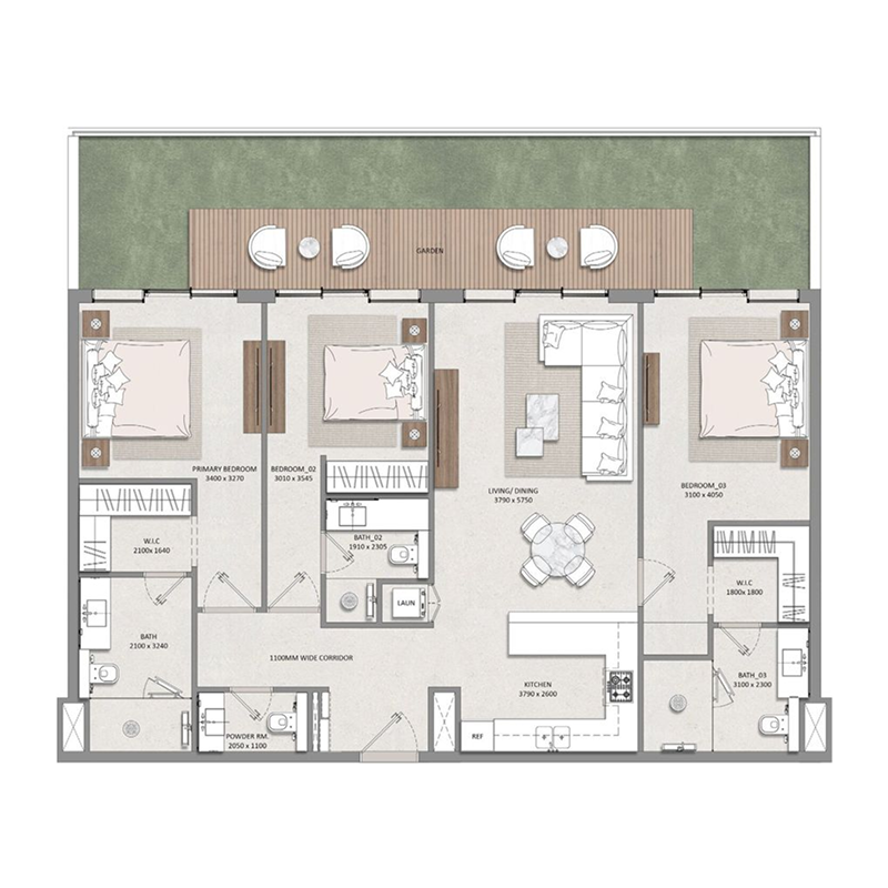 Apartments plan