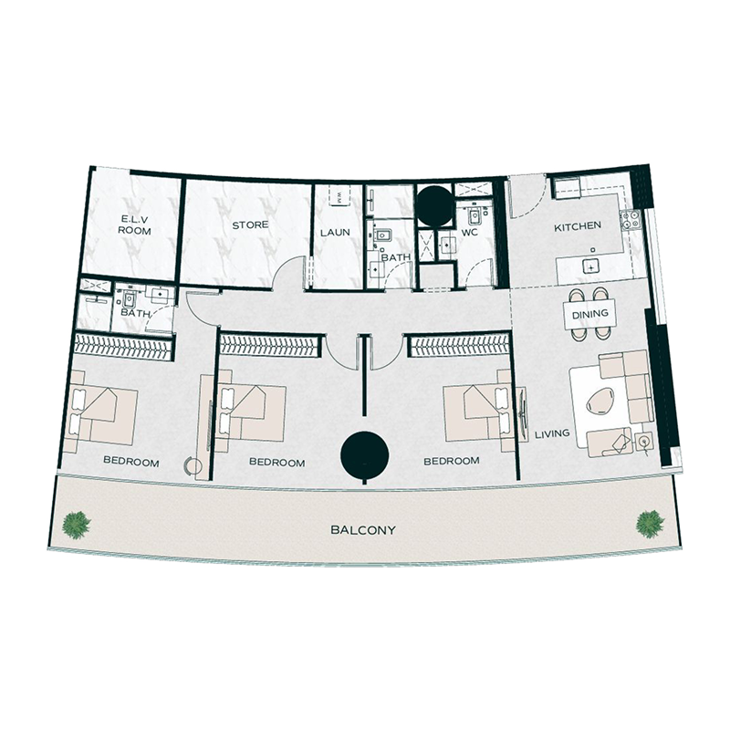 Apartments plan