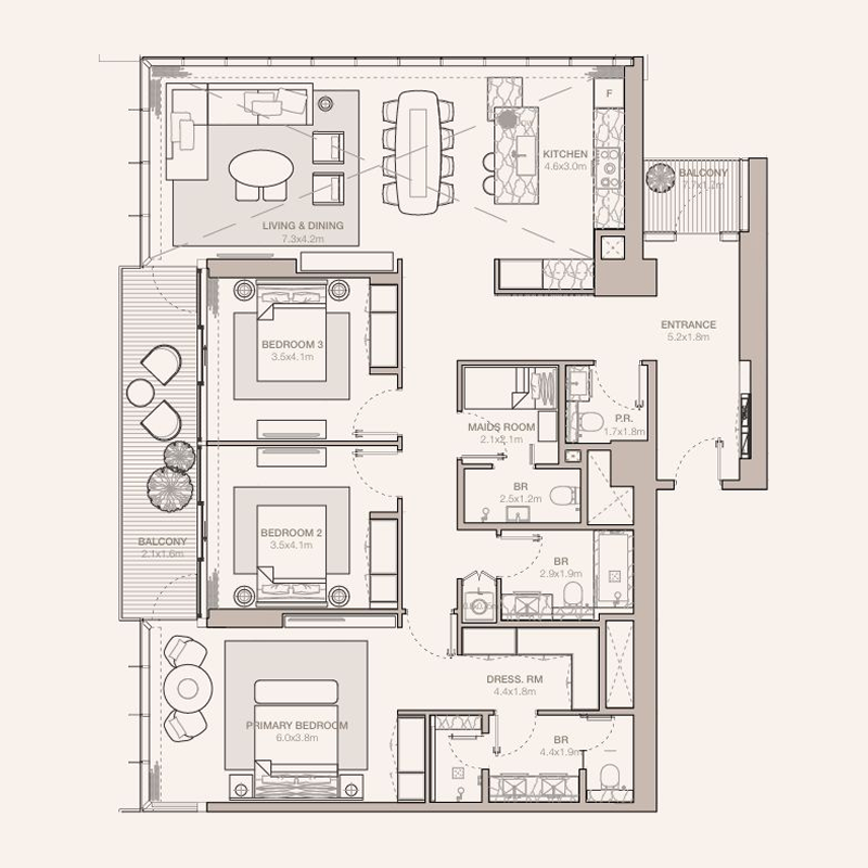 Apartments plan