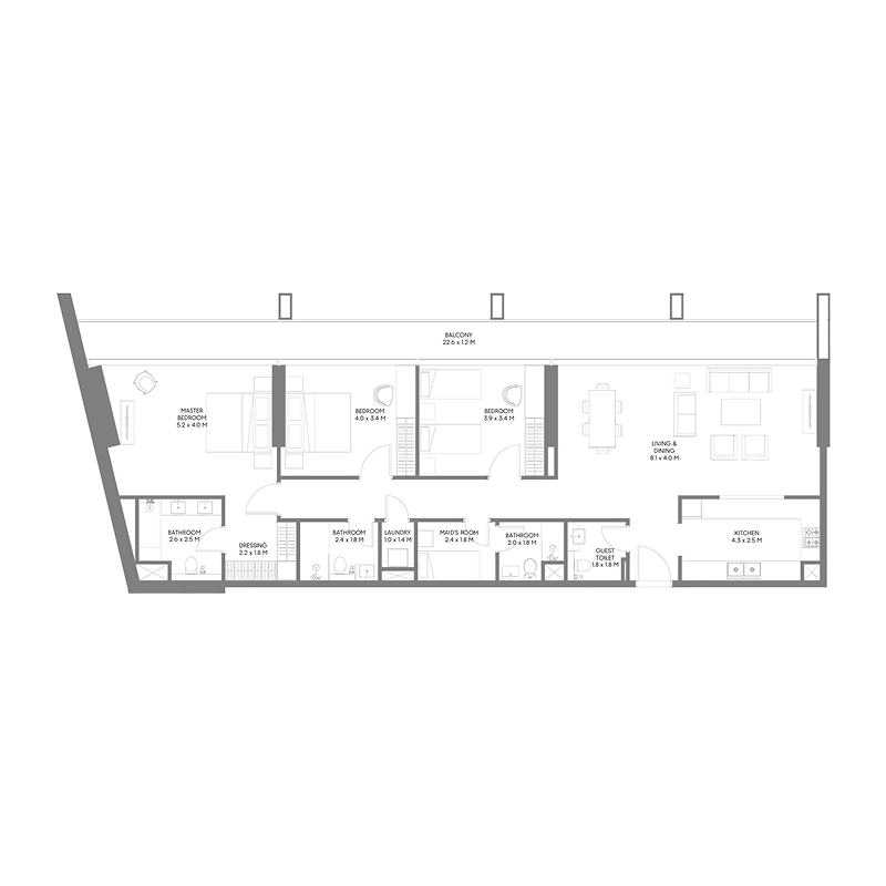 Apartments plan