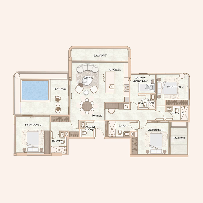 Apartments plan