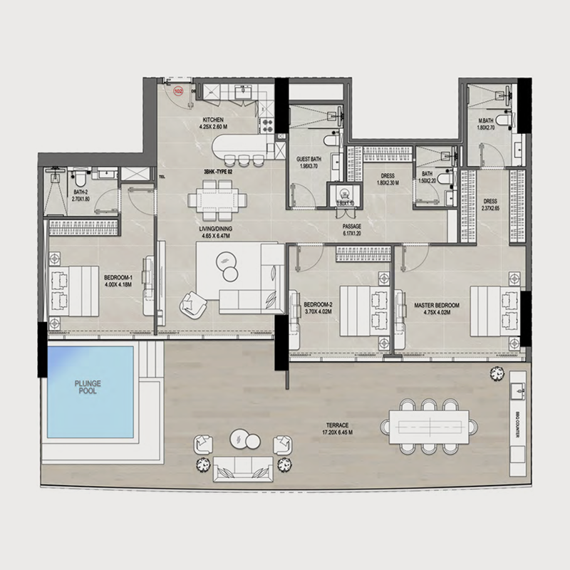 Apartments plan