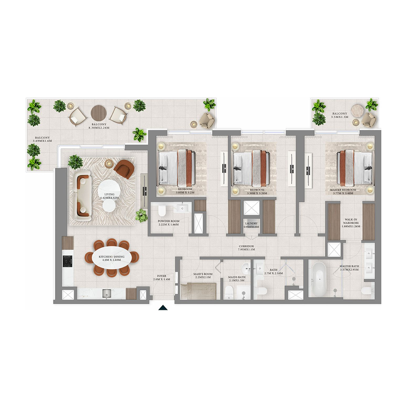 Apartments plan