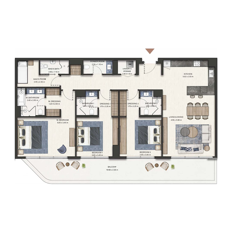 Apartments plan