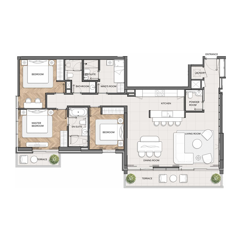 Apartments plan