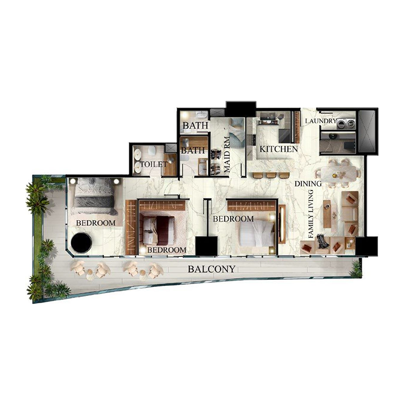 Apartments plan