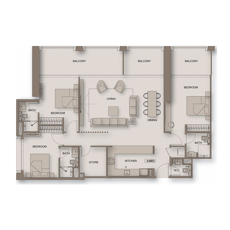 Apartments plan