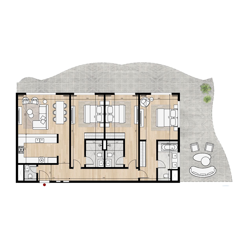 Apartments plan