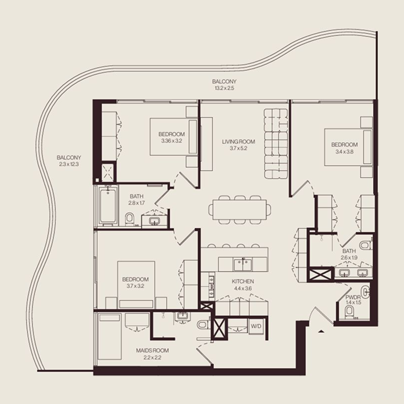 Apartments plan