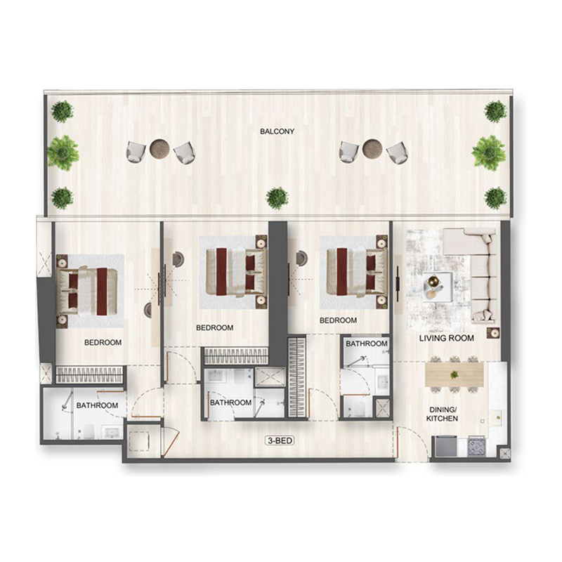 Apartments plan