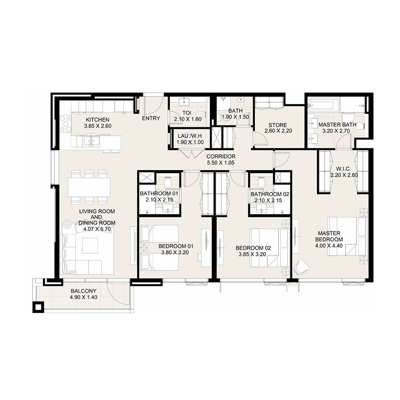 Apartments plan