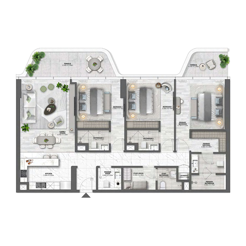 Apartments plan