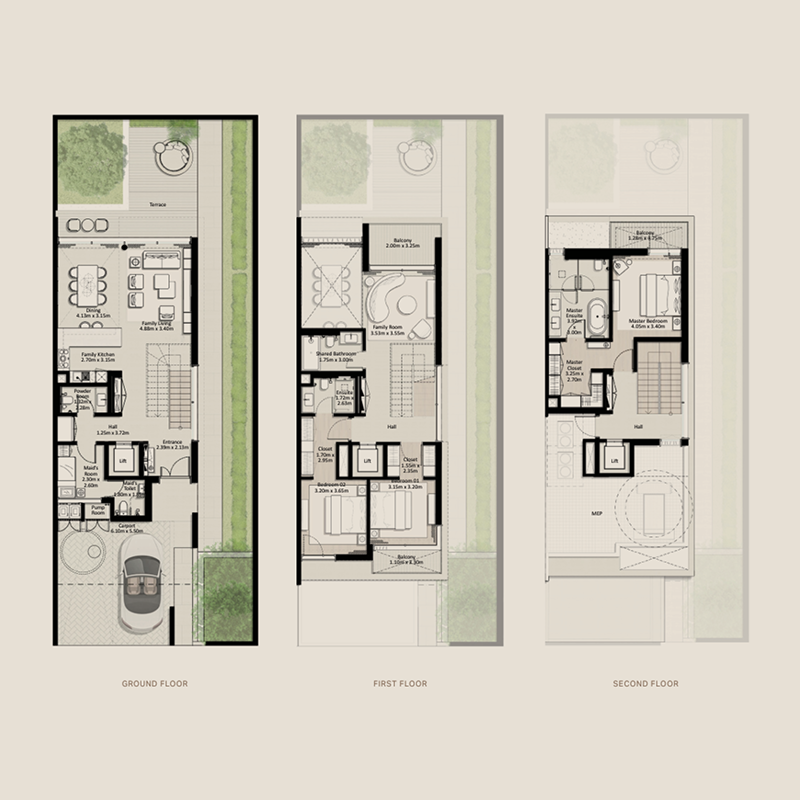 Townhouse plan