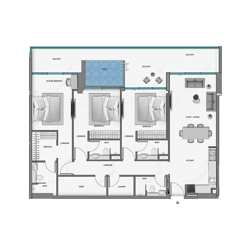 Apartments plan