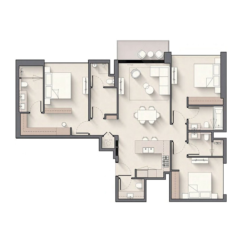 Apartments plan