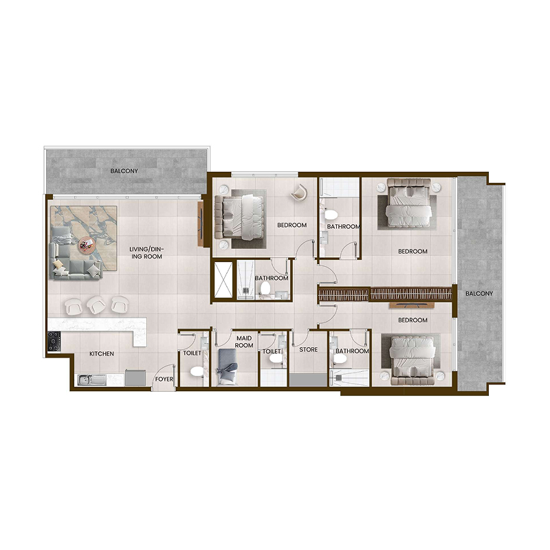 Apartments plan