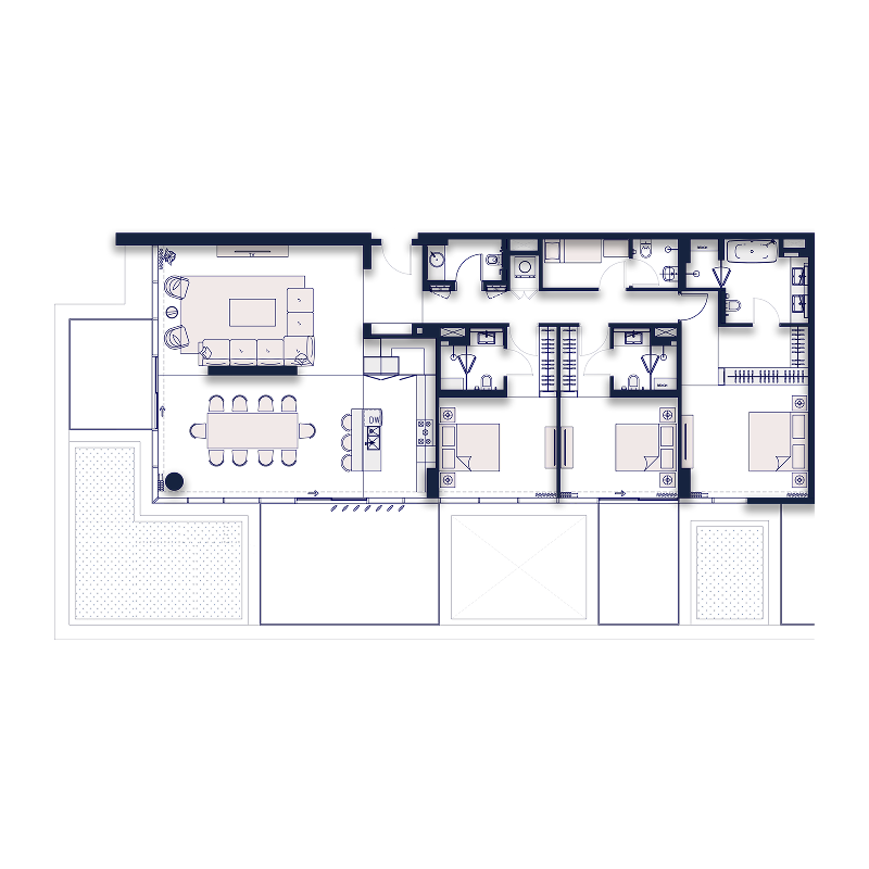 Apartments plan