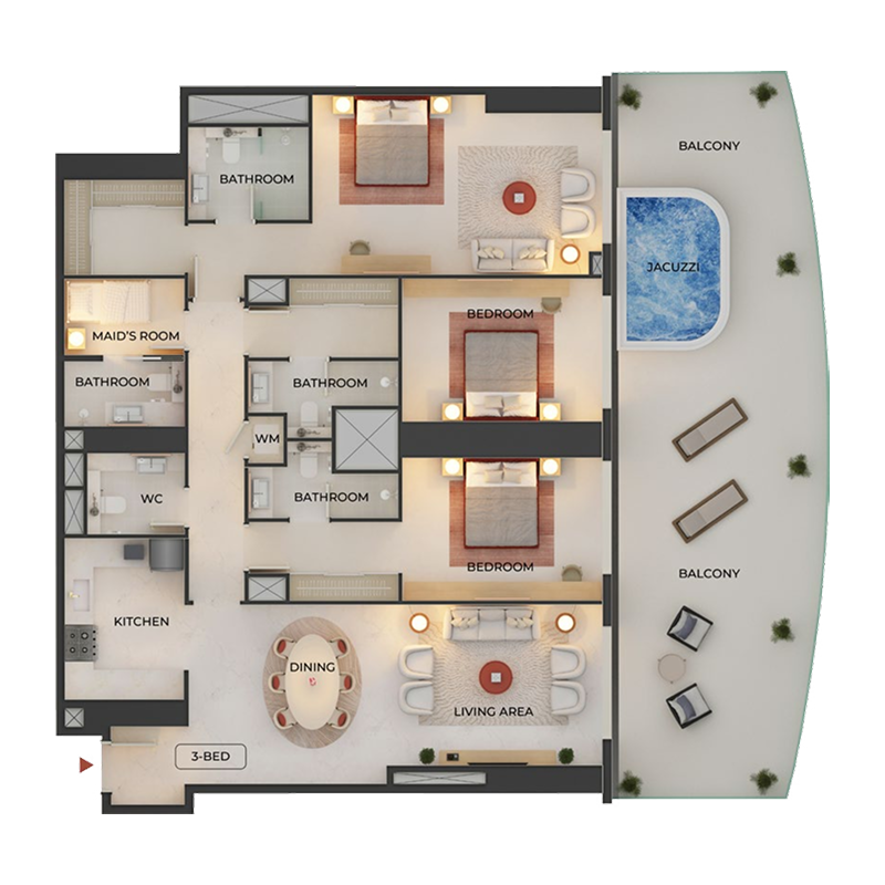 Apartments plan