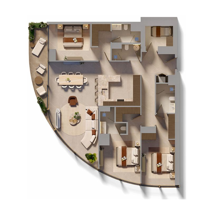 Apartments plan