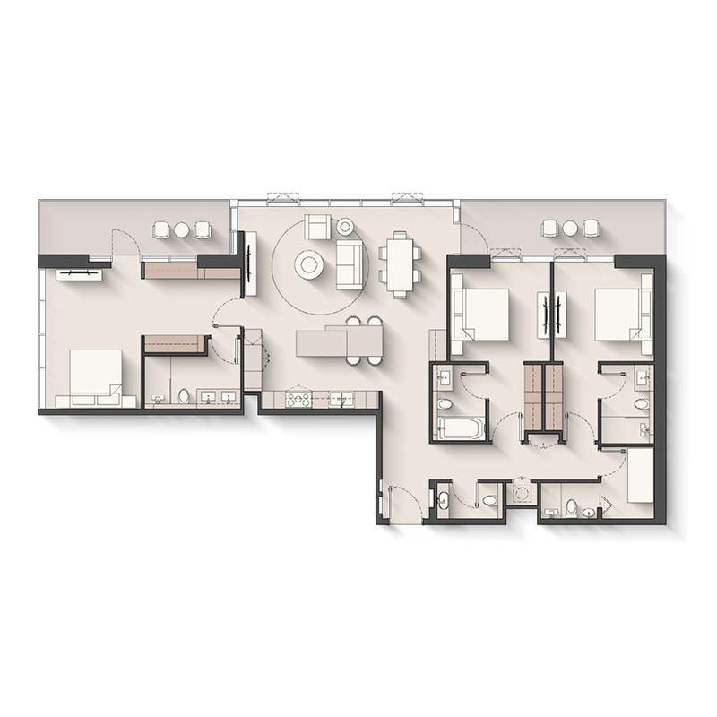 Apartments plan