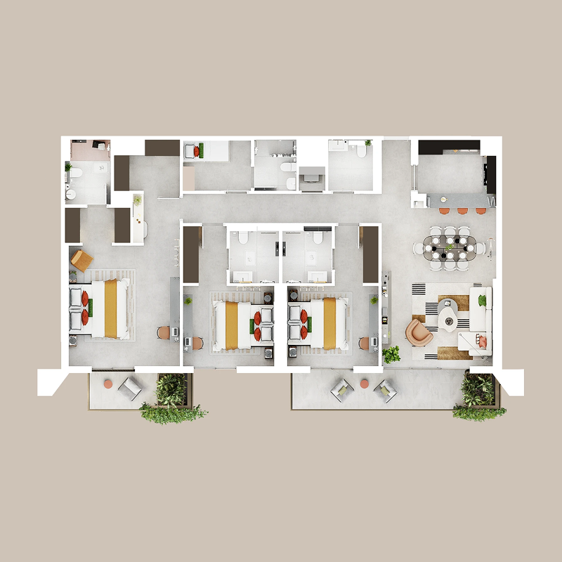 Apartments plan