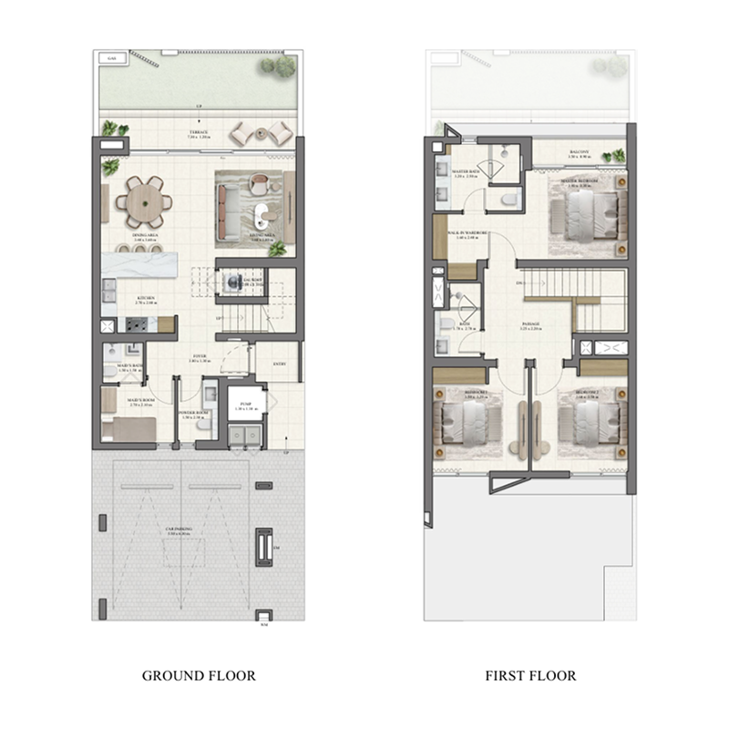 Townhouse plan