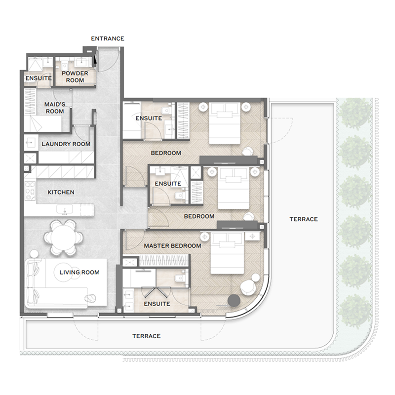 Apartments plan