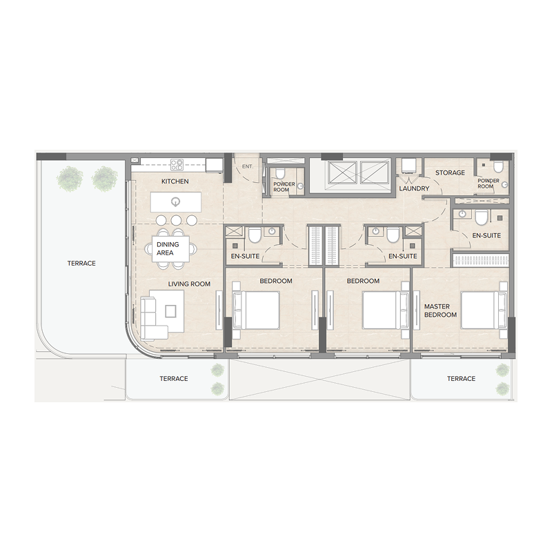 Apartments plan