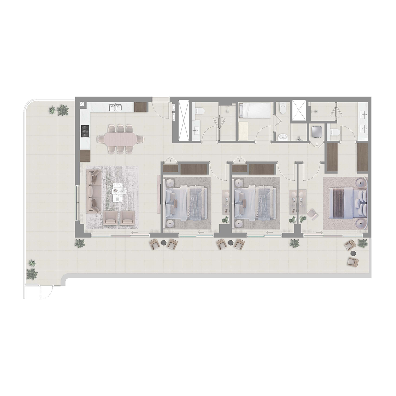 Apartments plan