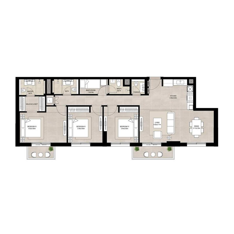 Apartments plan