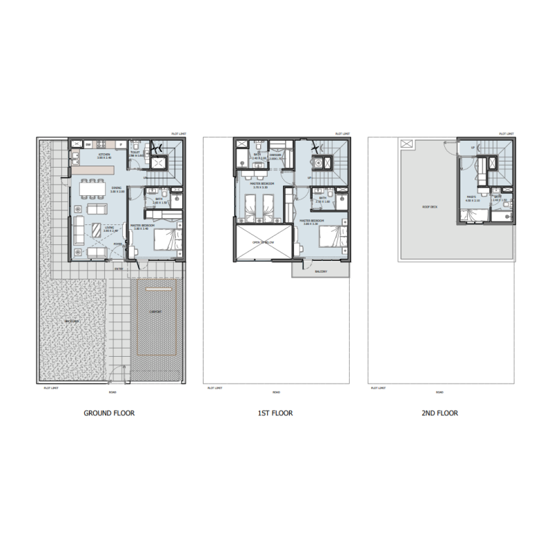 Townhouse plan