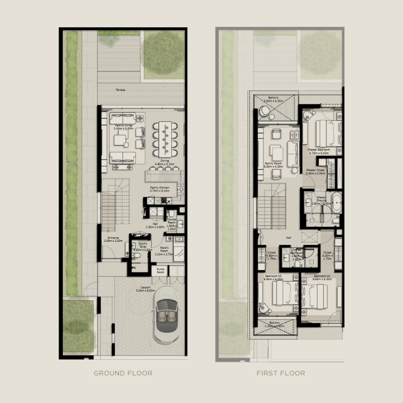 Townhouse plan