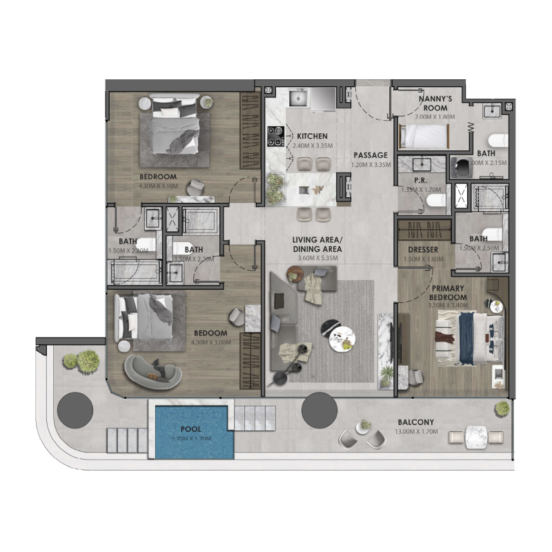 Apartments plan