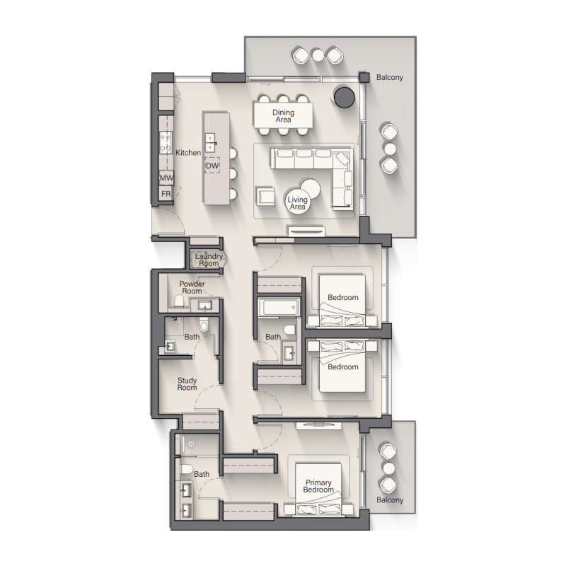 Apartments plan
