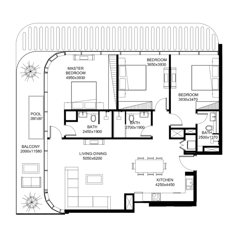 Apartments plan