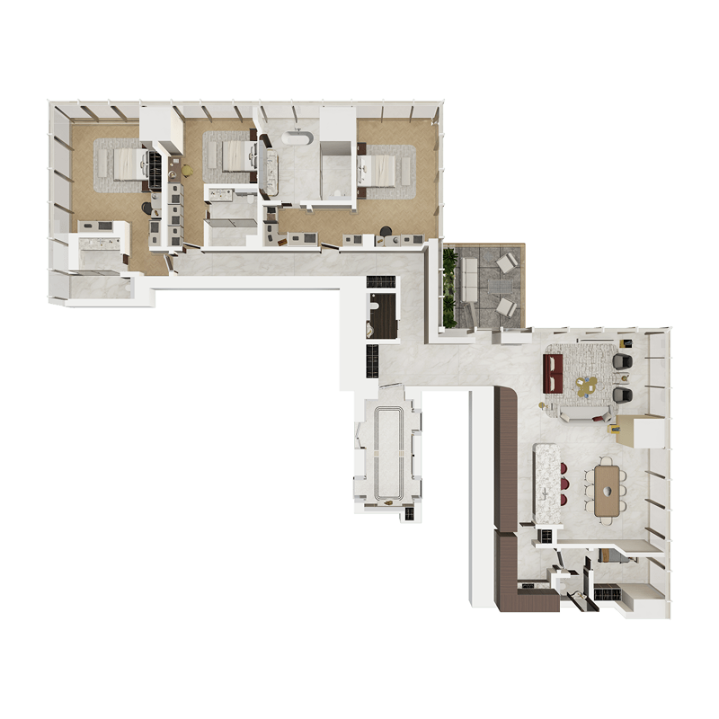 Apartments plan