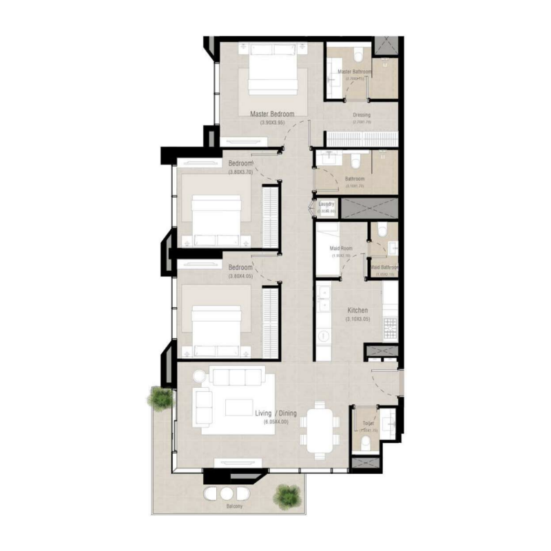 Apartments plan