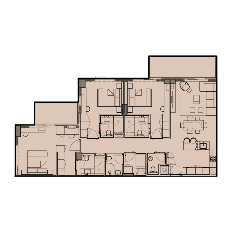 Apartments plan